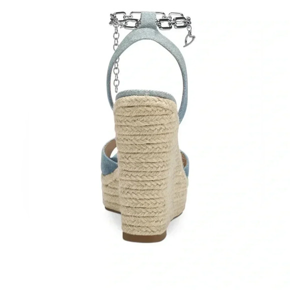 Thalia Sodi CADEN CHAIN WEDGE ESPADRILLES - Picture 3 of 4